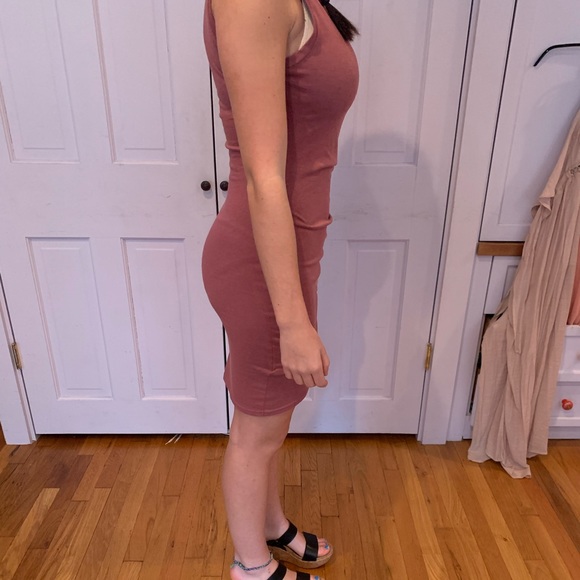 Pink body con dress - Picture 2 of 3